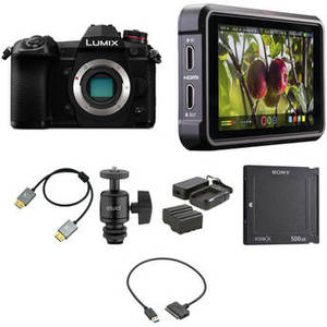 Lumix G9 Mirrorless Camera Cine Kit