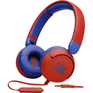 JR300BT Kids Wired On-Ear Headphones (Red)