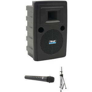 Liberty Single Package with Handheld Microphone & Speaker Stand