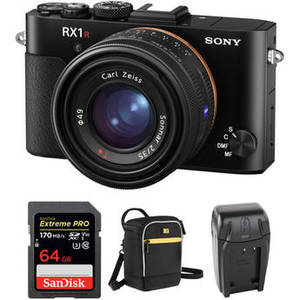 Cyber-shot RX1R II Digital Camera with Accessory Kit