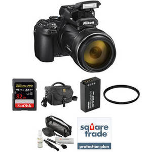 COOLPIX P1000 Digital Camera Deluxe Kit