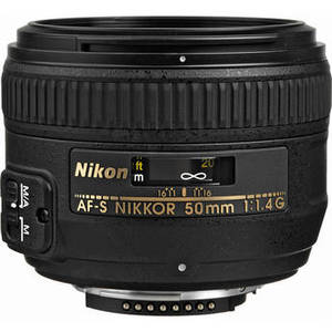 AF-S NIKKOR 50mm f/1.4G Lens