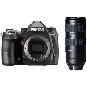 Pentax K-3 Mark III DSLR Camera with 70-210mm f/4 Lens Kit (Black)