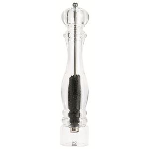 Nancy 38cm Manual Pepper Mill - Transparent