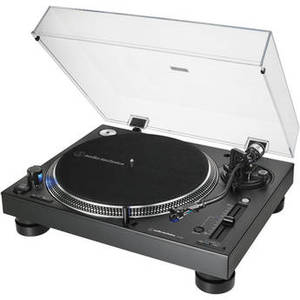 AT-LP140XP Direct Drive Professional DJ Turntable (Black)