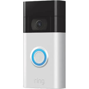 1080p Video Doorbell (2020 Release, Satin Nickel)