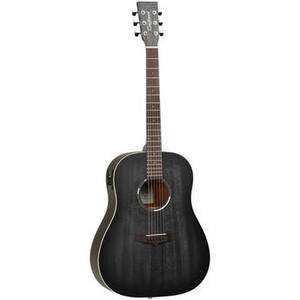 Blackbird TWBBSDE Acoustic/Electric Guitar (Smokestack Black Satin)