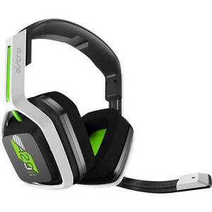 A20 Wireless Gaming Headset for Xbox One, Series X & Series S (Black/White/Green)