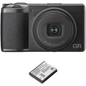 GR III Digital Camera with Extra Battery Kit