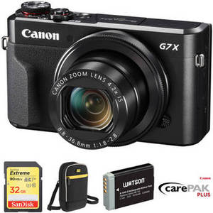 PowerShot G7 X Mark II Digital Camera Deluxe Kit