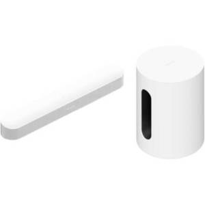Beam Soundbar with Sub Mini Wireless Subwoofer Kit (White)