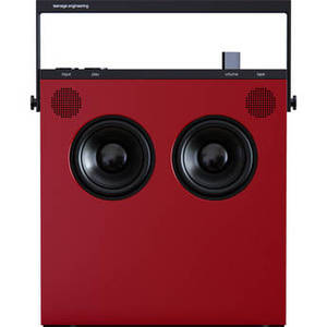 OB-4 Magic Radio Portable Bluetooth Radio and Speaker (Gloss Red)