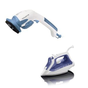 AccessSteam Steam Iron plus X-cel Steam First Hand-Held Brush Package