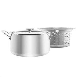 Clad 7 Qt. Stockpot with Steamer