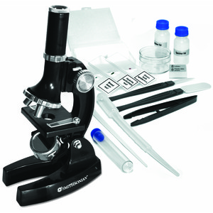Smithsonian 150x/450x/900x Microscope Kit