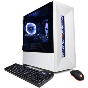 Gamer Master Gaming Desktop Computer (White)