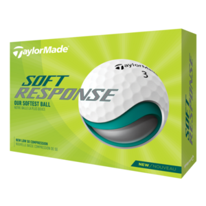 TaylorMade 2022 Soft Response Golf Balls - White
