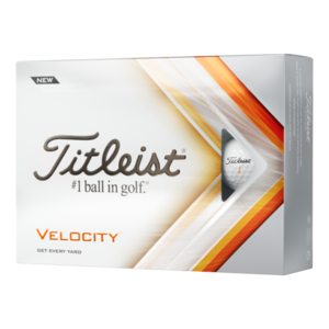 Titleist 2022 Velocity Golf Balls - White