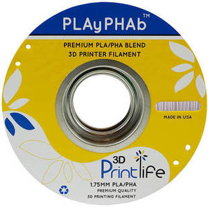 PLAyPHAb 1.75mm PLA/PHA Filament (Gray)
