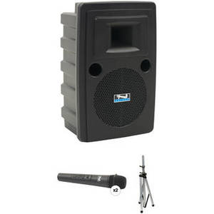 Liberty Dual Package with Two Handheld Microphones & Speaker Stand