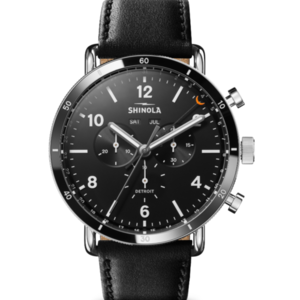 Shinola The Canfield Sport Chrono Leather Strap Watch