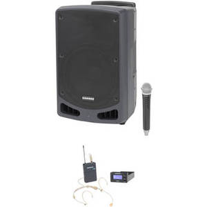 Expedition XP312w Portable PA Kit with Concert 88a Wireless Headset Mic System (Band K: 470 to 494 MHz)