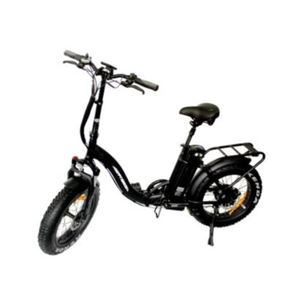 Happy Everywhere Step-Thru Electric Folding Bike - Black