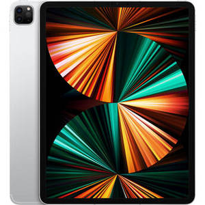 12.9" iPad Pro M1 Chip (Mid 2021, 512GB, Wi-Fi + 5G LTE, Silver)