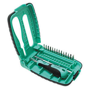 15 in 1 Precision Electronic Screwdriver Set (Green/Black)