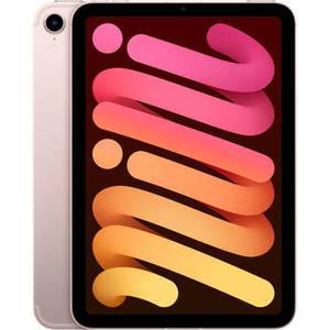 8.3" iPad mini (6th Gen, 64GB, Wi-Fi + 5G LTE, Pink)