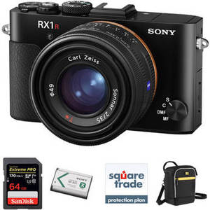 Cyber-shot RX1R II Digital Camera Deluxe Kit