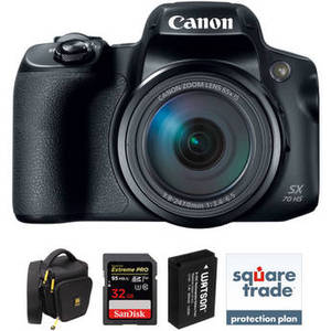 PowerShot SX70 HS Digital Camera Deluxe Kit