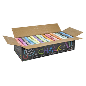136 Pc. Chalk Set