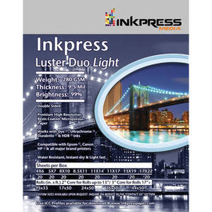 Luster Duo 280 Paper (11 x 14", 20 Sheets)