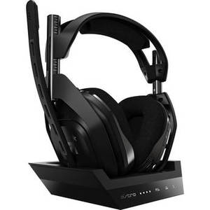 A50 Wireless Gaming Headset with Base Station (Black & Gray, for Windows, Mac, and PS4)