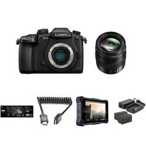 Lumix GH5 Mirrorless Camera with 12-35mm Lens and Pro HDR Kit