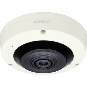 WiseNet X Series XNF-8010R 6MP Network Fisheye Dome Camera with Night Vision