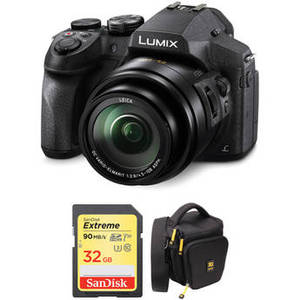 Lumix DMC-FZ300 Digital Camera with Accessories Kit