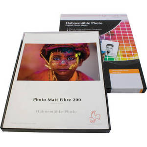 Matt Fibre 200 Inkjet Photo Paper (11 x 17", 25 Sheets)