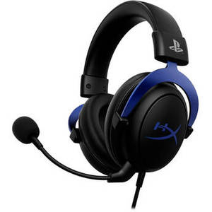 Cloud Stereo Gaming Headset for PlayStation 4 & 5 (Black/Blue)