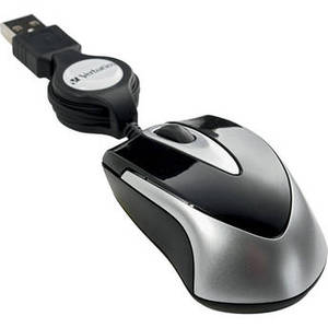 Optical Mini Travel Mouse (Black)