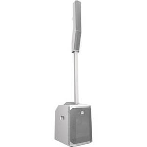 EVOLVE 50 Portable 1000W Bluetooth-Enabled Subwoofer and Column Speaker Kit (White)