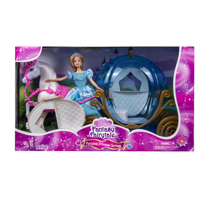 Princess Doll with Horse and Carriage