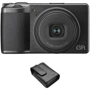 GR III Digital Camera with GC-9 Soft Case Kit