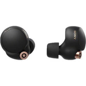 WF-1000XM4 Noise-Canceling True Wireless In-Ear Headphones (Black)