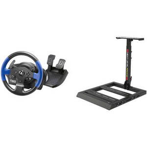 T150 Force Feedback Racing Wheel & Next Level Racing Wheel Stand Racer Kit