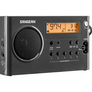 SG-106 Compact AM/FM Digital Radio (Gray/Black)