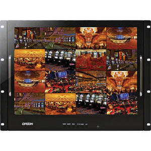 Rackmount-Ready Series 19" Rack-Mountable LED CCTV Monitor