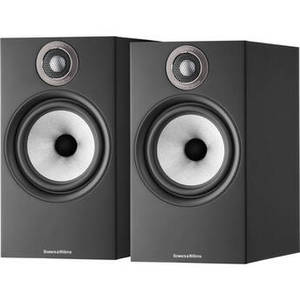 606 Anniversary Edition 2-Way Bookshelf Speakers (Matte Black, Pair)