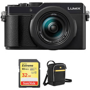 Lumix DC-LX100 II Digital Camera with Accessory Kit